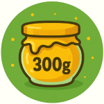 عسل 300 گرمی