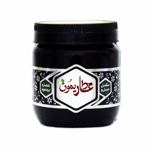 عصاره عسل بره موم شیشه ای